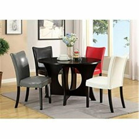 JUKI FURNITURE Shaye Dining Table Set with Slat Back Chairs - 5 Piece JU3943482